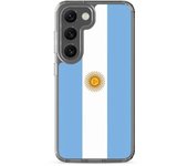 Coque Téléphone - Samsung - Galaxy S23 Plus - Drapeau Argentino - Souple - Multicolore
