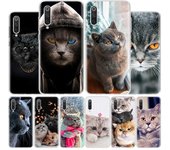 Funda de teléfono con diseño de gato británico de pelo corto para Xiaomi Redmi Note 10 Pro Max 10S 9 9S 9T 8 8T 11T 11S 11 5G 11E 7 6 5 4X Redmi Note 10S