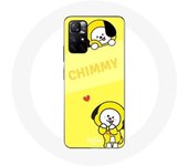 Coque pour Xiaomi Redmi Note 11s 5G BTS Bangtan BT21 Chimmy Jimin Fond Jaune