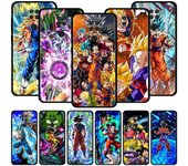 Funda de teléfono para Xiaomi Redmi Note 11 10 8 Pro Funda 10 9 9T 9S 8T 8 para Redmi 10 9 9C 8 Funda Japón Anime Dragon Ball Super Goku Redmi Note 7