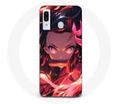 Coque Maniacase pour Samsung Galaxy A40 Demon Slayer Nezuko Kamado Manga anime