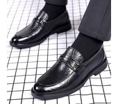 Zapatos de vestir casuales de cuero de vaca para primavera y otoño para hombre, zapatos de liquidación baratos, zapatos sociales de alta calidad para hombres, calzado de moda 39 37