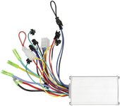 Controlador de Motor sin escobillas, caja de controlador de bicicleta eléctrica de aleación de aluminio para Scooter de bicicleta eléctrica 350W(36-48V)