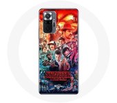 Coque pour Xiaomi Redmi Note 10 Pro Stranger Things Teaser Saison 4 Affiche Personnages Art