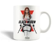 Mug en Céramique Black Widow Logo Affiche Film 2021