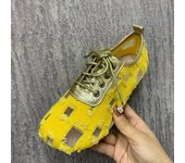 Zapatos de verano para mujer, zapatos planos informales transpirables, zapatos con cordones de talla grande, zapatos de diseñador 36 negro