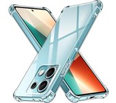 Funda de silicona transparente gruesa a prueba de golpes para Xiaomi Redmi Note 13 5G 13 Pro 4G 12 5G 11S 4G 10 Pro, carcasa protectora trasera Redmi Note 11 transparente