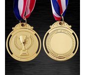 10-30x Ganador Recompensa Oro Plata Bronce Premio Medalla con Cinta para el Cuello 1er 2do 3er Premio Medalla para Competición Deportiva Premio para Niños