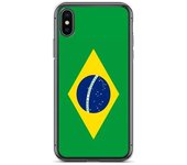 Coque Télephone Drapeau Brasil - iPhone X