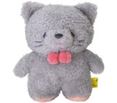 Gato de peluche gris esponjoso Sunlemon Taton (S) gris