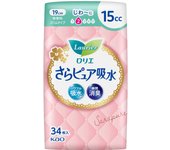 KAO Laurier Sara Pure Slim Type 15cc Absorbent Napkin 34sheets Light incontinence Please replace it as needed. Sara Pure