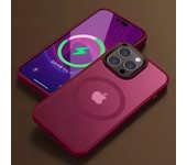 Funda magnética de lujo translúcida mate a prueba de golpes para iPhone 14 13 12 11 15 Pro Max Plus para cubierta de carga inalámbrica Magsafe For iphone12