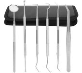 6pcs  set Dental Tartar Scaler Teeth Pick Spatula Dental Instruments Dentist Oral Care Tools
