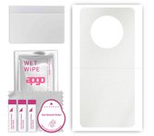 apgo Protective Skin Sticker for the back compatible with Huawei Mate 40E Pro, Wrap Film, Foil, Vinyl - Pattern Matte Transparent