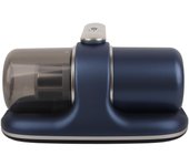 Aspiradora de mano compacta, portátil y potente con luz UV para eliminar ácaros y sofás. azul cielo