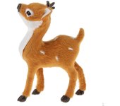 Muñeco de peluche de ciervo de Navidad, adorno decorativo style 5