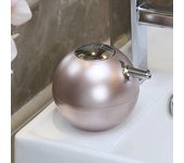 Dispensador de jabón tipo presión de 380Ml, botella esférica para loción y jabón para manos, emulsión desinfectante, Bot separado blanco