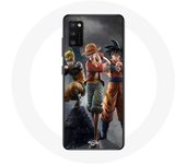 Coque Maniacase pour pour Samsung Galaxy A41 Sangoku naruto Luffy one piece Dragon Ball z 3D Anime manga