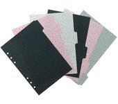 Separadores para cuadernos Filofax Confetti A5