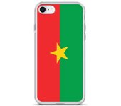 Funda iPhone - Drapeau Burkina Faso - iPhone 6S Plus - Souple - Multicolore - Verticale