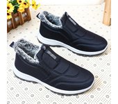Zapatillas de deporte ligeras para hombres y mujeres, zapatos cómodos para caminar, mocasines informales transpirables para botas de nieve de invierno 36 rojo