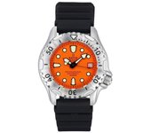 Reloj automático Ratio FreeDiver Professional 500M con esfera naranja y zafiro 32GS202A-ORG para hombre naranja