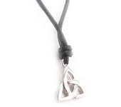 Les Trésors De Lily [J7995] - Collar de diseño 'Tribal' en plata negra plata