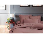 Housse de couette 100%  Satin de coton Peigné  / 80 fils /cm² - Bois de Rose - Housse de couette 140 x 200 cm