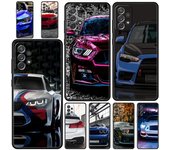 Deporte coche Golf 7 funda de teléfono para Samsung Galaxy A51 A71 A21S A12 A11 A31 A41 A52 A32 A23 A33 A53 A73 A03 A13 5G A72 A54 A34 cubierta Samsung A72