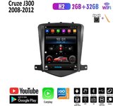 9,7  Android Car Radio para Chevrolet Cruze J300 2008-2012 reproductor Multimedia GPS 2din Carplay estéreo para coche WIFI unidad principal 2 + 32GB 1+16GB