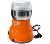 Molinillo de café eléctrico Máquina para moler granos, especias y frutos secos naranja