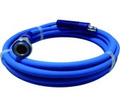 Manguera de aire de PVC resistente al frío de alta presión TRUSCO 8 x 12 mm, 5 m TPAHW-8-5 azul