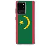 Coque Téléphone - Samsung - Galaxy S20 - Drapeau de la Mauritanie - Souple - Multicolore