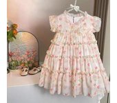 Vestido de princesa estilo coreano de verano 2023 para niñas: ropa infantil de moda 130 cm