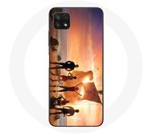 Coque pour Samsung Galaxy A22 5G One Piece Affiche Equipages Saison 1