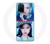 Coque pour Vivo Y21s 2021 / Y21 2021 Blackpink Groupe K-pop Filles Jennie et Rosé Lovesick girls poster the album