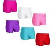 Pantalones cortos deportivos para niños Pantalones cortos para danza, ballet, gimnasia, patinaje, yoga, fitness, jogging