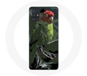 Coque pour Samsung Galaxy A51 5G Pionus Perroquet Rouge Vert