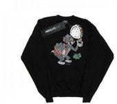 Tom and Jerry Sudadera de caza de huevos para hombre M blanco