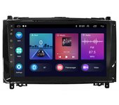 Radio para coche con Android 11 y Carplay de 9 pulgadas, GPS, navegador, cámara AHD, compatible con 2 + 32 GB, compatible con Mercedes Benz B200 04-12