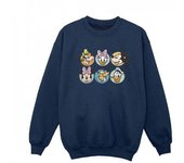 Disney Boys Mickey Mouse y sus amigos caras sudadera 5-6 Years blanco