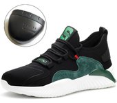Zapatos de trabajo para hombre y mujer, botas de seguridad con puntera de acero, calzado deportivo antigolpes y antipinchazos estándar europeo, zapatos de seguridad 41
