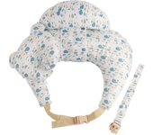 Almohada de lactancia materna con cremallera oculta, suave, cómoda y de tamaño ajustable.