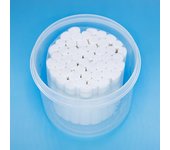 100 bastoncillos de algodón desechables para estirar la piel de los labios con caja, maquillaje semipermanente, bordado de labios, herramientas de recuperación de rubor
