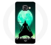 Coque Maniacase pour Samsung Galaxy A3 2017 roronoa zoro triple épée pleine lune