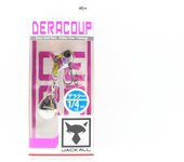 Señuelo de hundimiento con cola giratoria Jackall Deracoup de 1/4 oz, transparente, Wakasagi (1921)