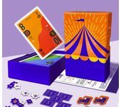 Juego de mesa de cartas Fiesta de amigos Juego de fiesta familiar naranja
