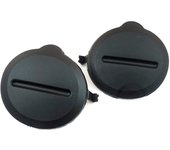 ESP994 Marco de la luz antiniebla del parachoques delantero, cubierta negra izquierda derecha 7701207859 Renault Kangoo Express MK1 Facelift 2003-2008