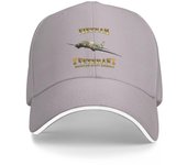 Gorra de veterano de Vietnam AC-47 Gunship 'Spooky', gorra de béisbol de Rugby, sombrero divertido, sombreros elegantes para mujer, Unisex