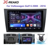 Para Volkswagen VW Golf 6 2008 - 2016 Android Car Radio Multimedia Reproductor de video Navegación GPS Carplay Pantalla táctil Auto Estéreo 1GB+32GB carplay